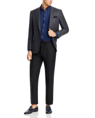 Siena Boucle Plaid Regular Fit Sport Coat