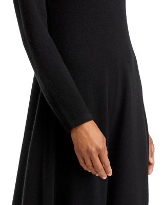 100% Cashmere Mock Neck Dress