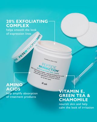 Peptide Skinjection Exfoliating Peel Pads 60 pads