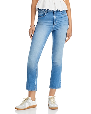 L Agence L'agence Mira High Rise Bootcut Ankle Jeans In Seneca In Blue