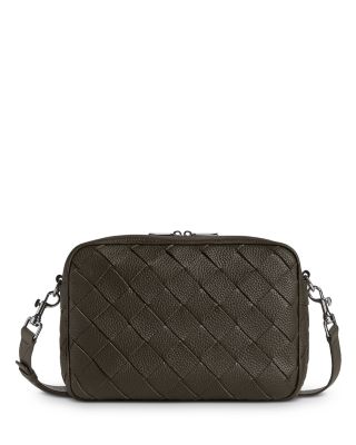 【BOTTEGA VENETA】INTRECCIATO MEDIUM CROSSBODY BAG Bottega Veneta Men's Intrecciato Medium Crossbody Bag