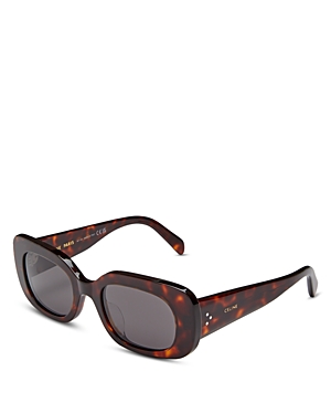Celine Square Sunglasses, 51mm In Brown