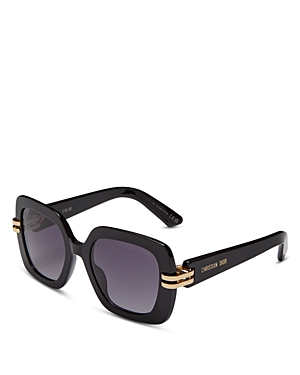 Dior S2i Sunglasses, 52mm In Black/purple Gradient