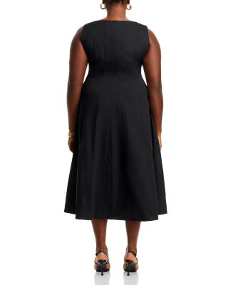 Paneled Midi Dress - Exclusive