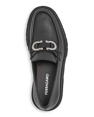 Men&#39;s Gancini Leather Loafers