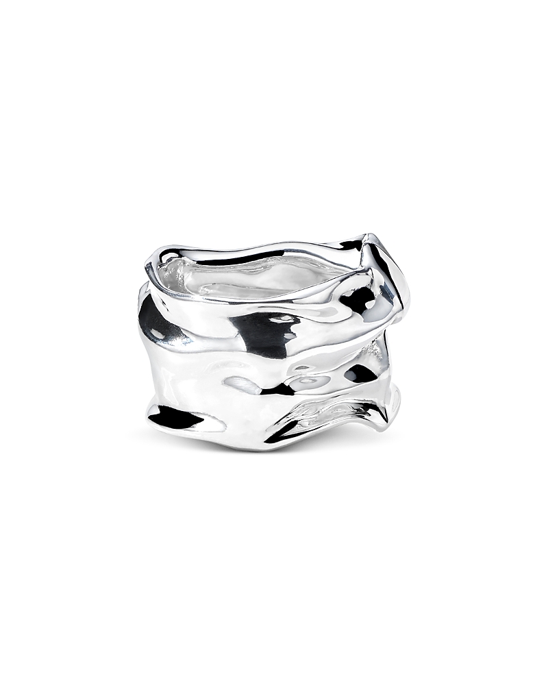 Ippolita Classico Crush Wide Ring In Silver