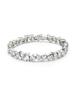 Illuminate Bracelet in 14K White Gold, 19.0ctw Mixed Shaped Lab Grown Diamonds