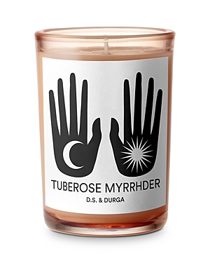 D.S. & DURGA TUBEROSE MYRRHDER CANDLE 7 OZ.