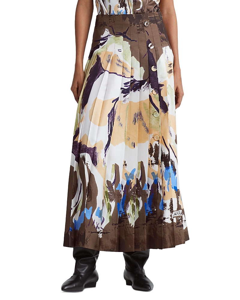 Altuzarra Tullius Printed Maxi Skirt