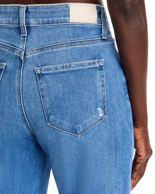 Anessa 31&amp;quot; High Rise Wide Leg Jeans in Flamenco Distressed