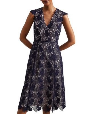 HOBBS LONDON - Hannah Lace Midi Dress