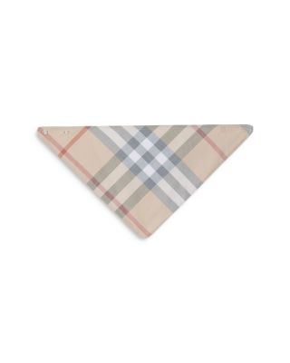 Unisex Rizza Cotton Coverall & Check Bandana Bib Gift Set - Baby