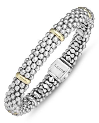 Lagos 18K Gold & Sterling Silver Rope Bracelet