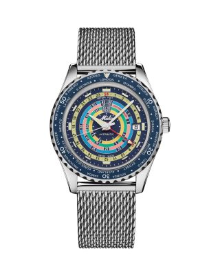 Ocean Star Tribute Decompression Worldtimer Watch, 41mm