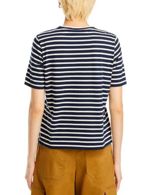 The Modern Striped Cotton Tee