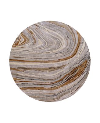 Surya Kavita 23252 Round Area Rug, 6' x 6'