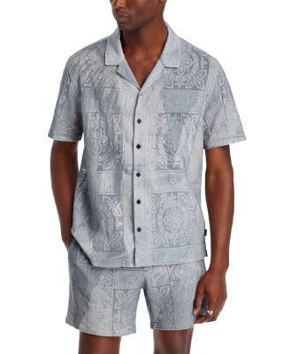 John Varvatos - Arya Summer Oases Short Sleeve Shirt