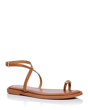 Rag & Bone Geo Ring Ankle Strap Sandal In Tan
