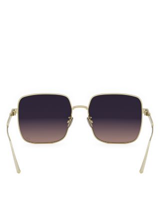 DiorCannage S1U Square Sunglasses, 59mm