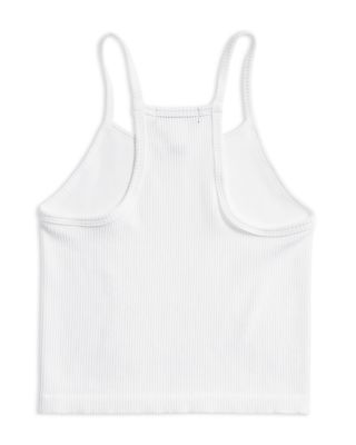 Girls' Seamless Crop Tank Top, Big Kid - Exclusive