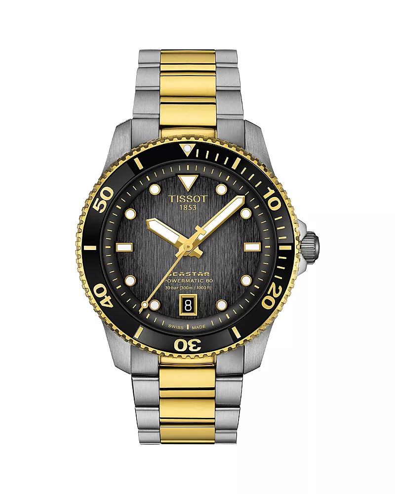 Tissot Seastar 1000 Powermatic 80 Watch, 40mm
