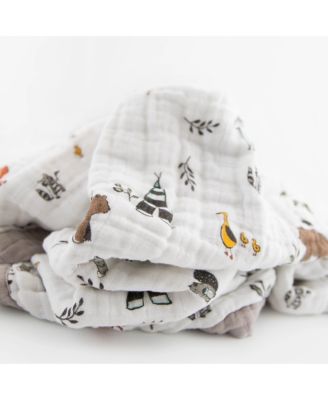 Unisex Cotton Muslin Baby Quilt