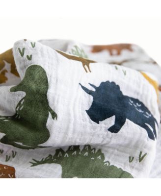 Unisex Cotton Muslin Swaddle 3 Pack - Baby