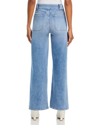 Modern Pocket High Rise Wide Leg Jeans in Carpenter