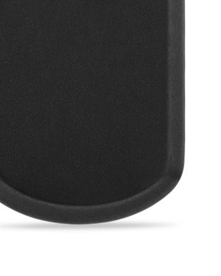 Men's Chevron Tag in Black Titanium, 21mm