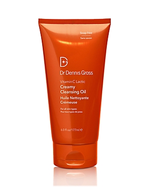 Dr Dennis Gross Skincare Vitamin C Lactic Creamy Cleansing Oil 6 Oz. In White