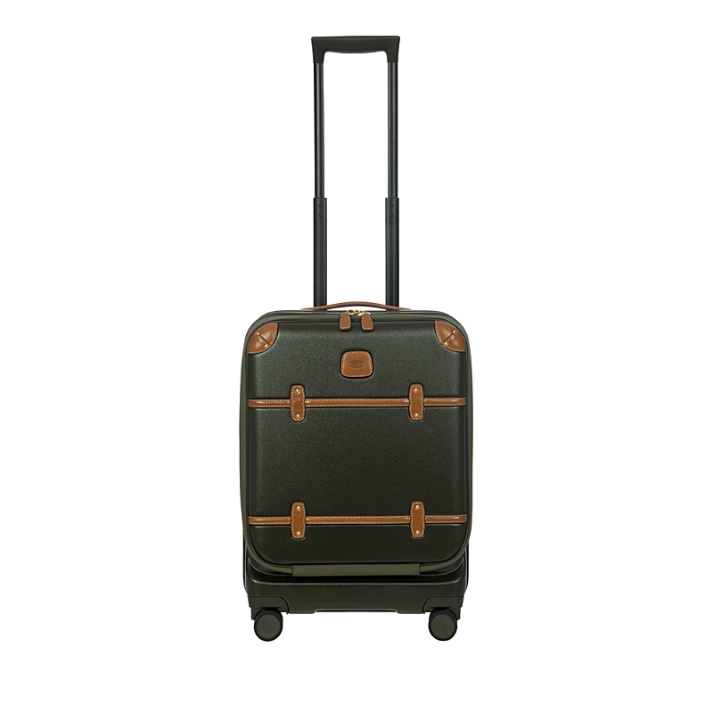 Bric's Bellagio 21 Pocket Spinner Suitcase In Olive