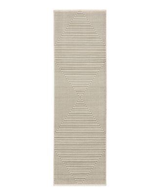 Oriental Weavers - Oriental Weavers Bauer 4150E Runner Area Rug, 2'3" x 7'6"