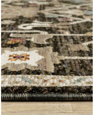 Oriental Weavers Andorra 2396B Runner Area Rug, 2'6" x 12'