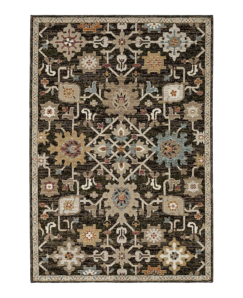 Oriental Weavers Andorra 2396b Area Rug, 6'7 X 9'6 In Brown