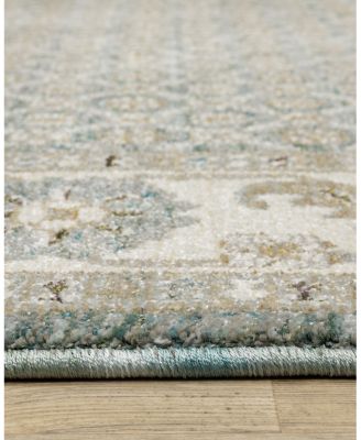 Oriental Weavers Andorra 2429A Round Area Rug, 7'10" x 7'10"