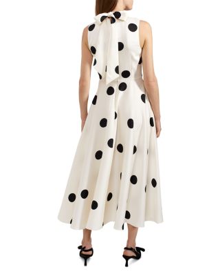 Mia Polka Dot Sleeveless Dress