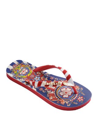 havaianas - Women's Top Dolce & Gabbana Carreto Siciliano Flip-Flops