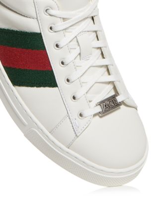 Men's Gucci Ace Leather Sneakers