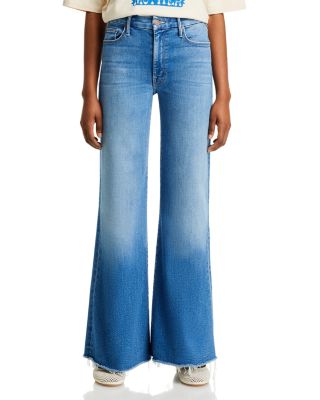 The Roller High Rise Wide Leg Jeans in Work Hard Play Hard