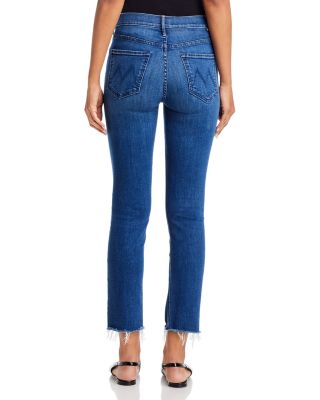 The Dazzler Mid Rise Ankle Straight Jeans in Nothing Between Us