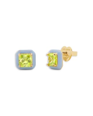 kate spade new york - Framed Square Cubic Zirconia Stud Earrings