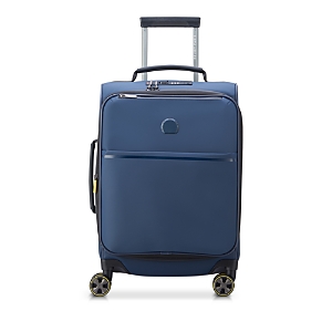 Delsey Paris Turenne Soft Spinner Carry On Suitcase In Night Blue