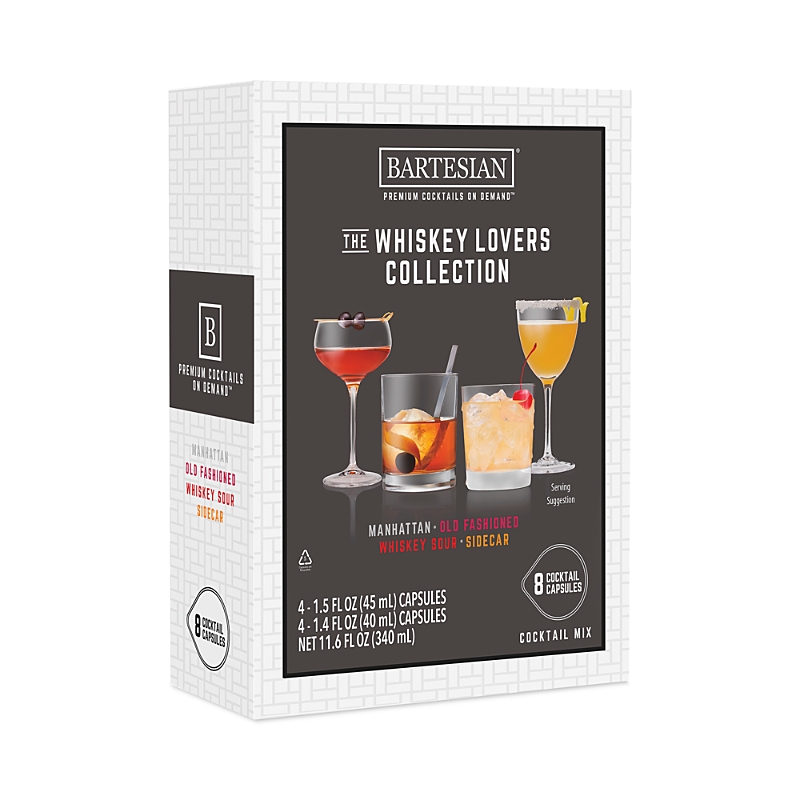 Bartesian Whiskey Lovers Collection 8 Pack Capsules