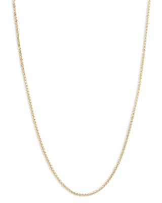 Jennifer Zeuner - Ben Strand Necklace in 18K Gold Plated Sterling Silver, 23"-25"