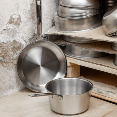 Cristel 1826 Collection 9.5&amp;quot; Stainless Steel Frypan