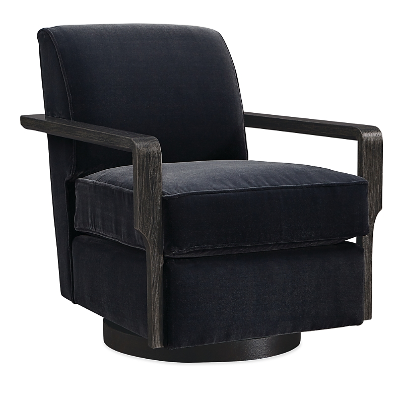 Caracole Rewind Chair In Navy Blue