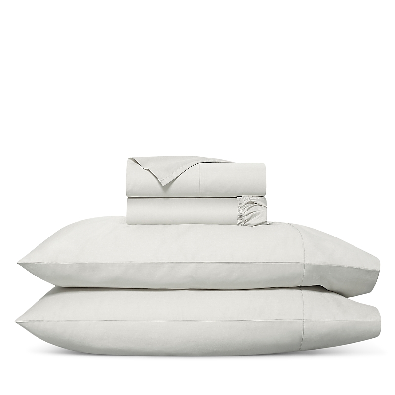 Boll & Branch Signature Organic Cotton Hemmed Sheet Set, Twin Xl In Mist