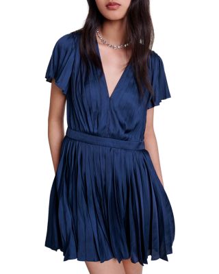 Maje - Revillae Pleated Dress