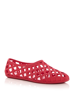Jeffrey Campbell Jellz Slip-on In Red Matte