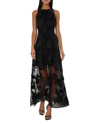 MILLY - Hannah 3D Floral Maxi Dress